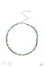 Load image into Gallery viewer, Arid Ambience Blue Necklace Paparazzi Accessories
