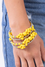 Load image into Gallery viewer, Compelling Clouds - Yellow Paparazzi Accessories