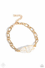 Load image into Gallery viewer, Mineral Merit Gold Stone Bracelet