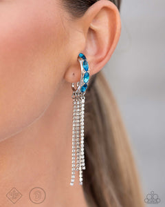 blue,fashion fix,multi,post,rhinestones,short necklace,Fiercely 5th Avenue - Complete Trend Blend 0724