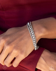 fashion fix,hearts,rhinestones,short necklaces,white,Fiercely 5th Avenue - Complete Trend Blend
