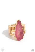 Load image into Gallery viewer, Mineral Masterpiece Pink Stone Ring