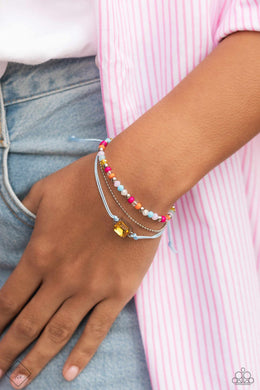 Fairground Fun Multi Pull-Tie Bracelet