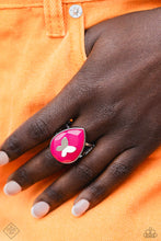 Load image into Gallery viewer, In PLAIN Bright Pink Butterfly Ring