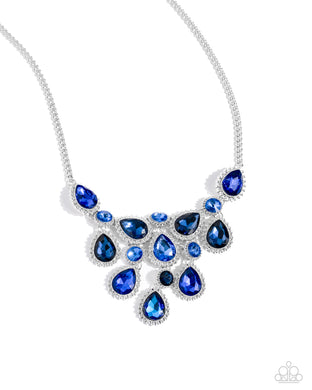 Dripping in Dazzle - Blue Paparazzi Accessories