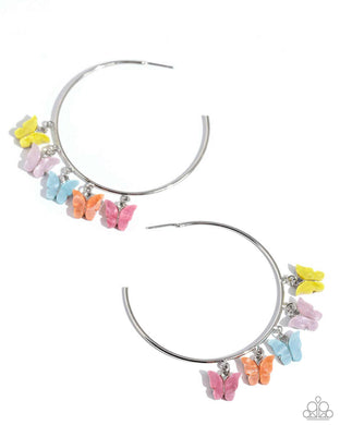 Bemusing Butterflies - Multi Paparazzi Accessories