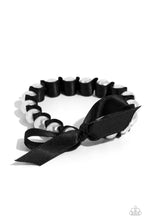 Load image into Gallery viewer, Ribbon Rarity - Black Paparazzi Accessories