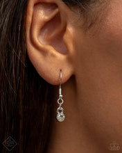 Load image into Gallery viewer, Fairytale Frost White Iridescent Rhinestone Necklace Vivacious Bombshell Bling, LLC, Jenny Davison