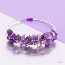 Load image into Gallery viewer, Dainty Deconstruction - Purple Paparazzi Accessories