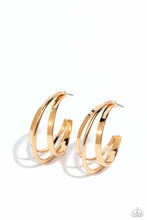 Load image into Gallery viewer, Curly Charisma - Gold Paparazzi Accessories