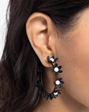 Load image into Gallery viewer, Flower Vine - Black Paparazzi Accessories