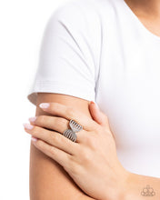 Load image into Gallery viewer, Pinched Promise - White Paparazzi Accessories