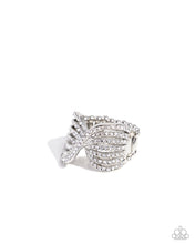 Load image into Gallery viewer, Pinched Promise - White Paparazzi Accessories