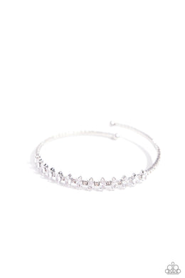 Dandy Dancer - White Paparazzi Accessories