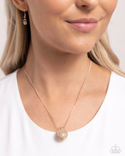 Load image into Gallery viewer, Bedazzled Bravado Rose Gold Necklace Vivacious Bombshell Bling, LLC, Jenny Davison