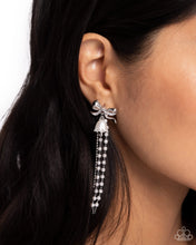 Load image into Gallery viewer, Garden Gain White Post Earring Paparazzi Accessories