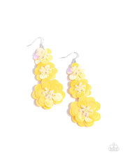 Load image into Gallery viewer, Beaded Bouquet - Yellow Paparazzi Accessories