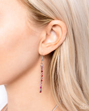 Load image into Gallery viewer, Elongated Eloquence - Red Paparazzi Accessories