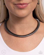 Load image into Gallery viewer, Choker Of The Century - Black Paparazzi Accessories