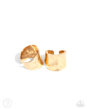 Load image into Gallery viewer, Warped Wonder - Gold Paparazzi Accessories