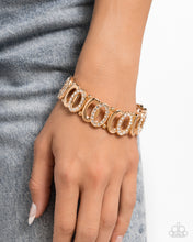 Load image into Gallery viewer, Refined Rarity - Gold Paparazzi Accessories