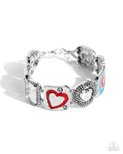 Load image into Gallery viewer, Hammered History - Red Paparazzi Accessories