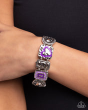 Load image into Gallery viewer, Hammered History - Purple Paparazzi Accessories