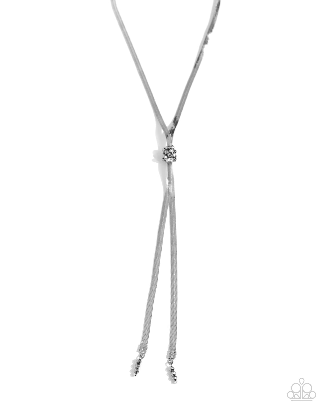 Corporate Cascade - Silver Paparazzi Accessories