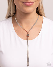 Load image into Gallery viewer, Corporate Cascade - Silver Paparazzi Accessories