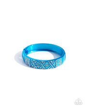 Load image into Gallery viewer, Refulgent Rebel - Blue Paparazzi Accessories
