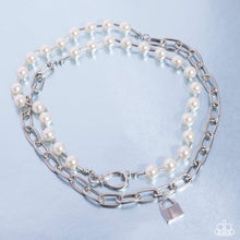 Load image into Gallery viewer, Infinite Industry White Necklace Paparazzi Accessories