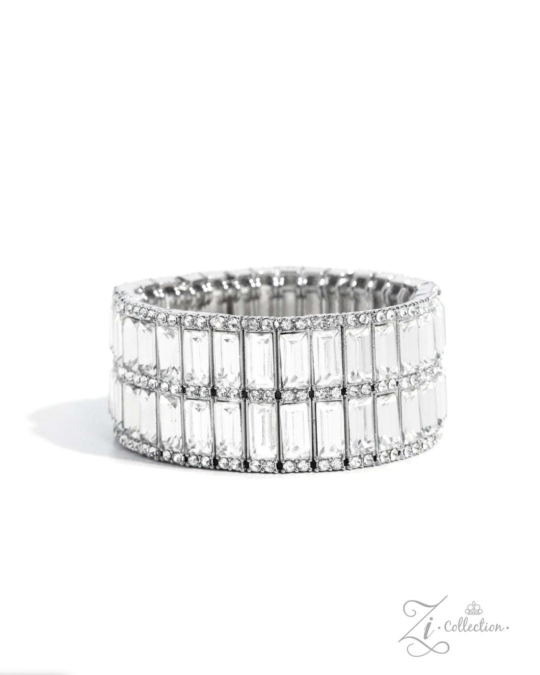 Ambitious Arrangement - White Paparazzi Accessories