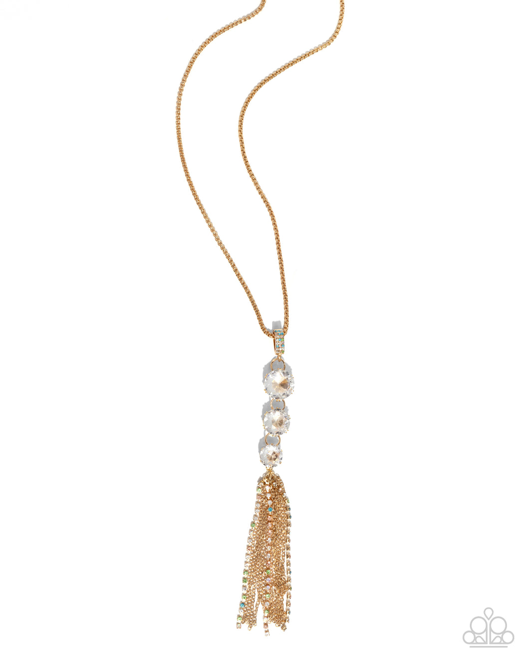Stacked Standpoint - Gold Paparazzi Accessories