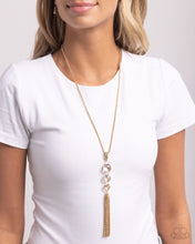 Load image into Gallery viewer, Stacked Standpoint - Gold Paparazzi Accessories