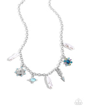 Load image into Gallery viewer, Broaching Beauty - Blue Paparazzi Accessories