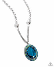 Load image into Gallery viewer, Manufactured Majesty - Blue Paparazzi Accessories