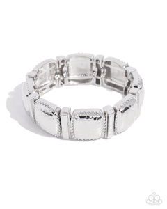 silver,stretchy,Textured Tranquility - Silver