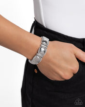 Load image into Gallery viewer, Textured Tranquility - Silver Paparazzi Accessories