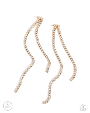Elevated Elegance - Gold Paparazzi Accessories