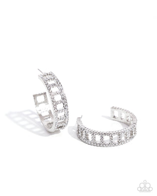 Bridging Brilliance - White Paparazzi Accessories