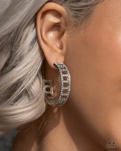 Load image into Gallery viewer, Bridging Brilliance - White Paparazzi Accessories