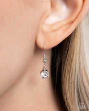 Load image into Gallery viewer, Glittery Genre - White Paparazzi Accessories