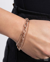 Load image into Gallery viewer, Chained Celebration - Rose Gold Paparazzi Accessories