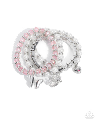 Feminine Charm - Pink Paparazzi Accessories