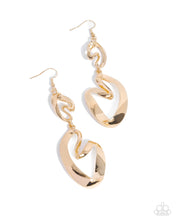 Load image into Gallery viewer, Abstract Angles - Gold Paparazzi Accessories