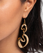 Load image into Gallery viewer, Abstract Angles - Gold Paparazzi Accessories