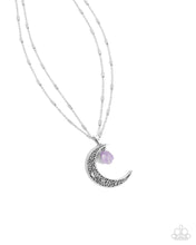 Load image into Gallery viewer, Crescent Charm - Purple Paparazzi Accessories
