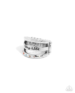 orange,wide back,Stay Wild, Flower Child - Orange Ring