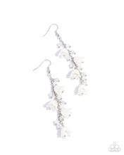 Load image into Gallery viewer, Snow Drops - White Paparazzi Accessories