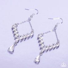 Load image into Gallery viewer, Dripping Drama - White Paparazzi Accessories